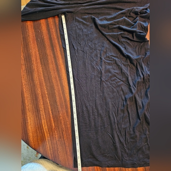 Asos Curve Plus Black Jumpsuit Off Shoulder Layered Ruffle Top Wide Leg 20 EUC - Picture 11 of 15